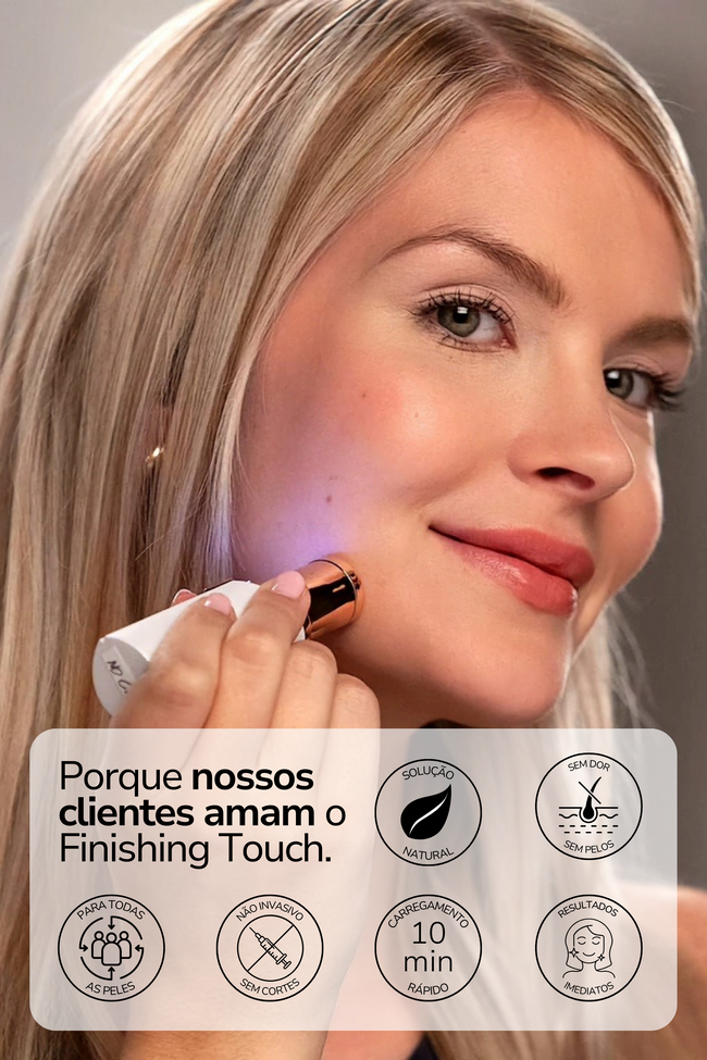 Depilador Batom Portátil Facial Buço Rosto Aparador Pelos +BRINDE Depilador Elétrico Sobrancelhas